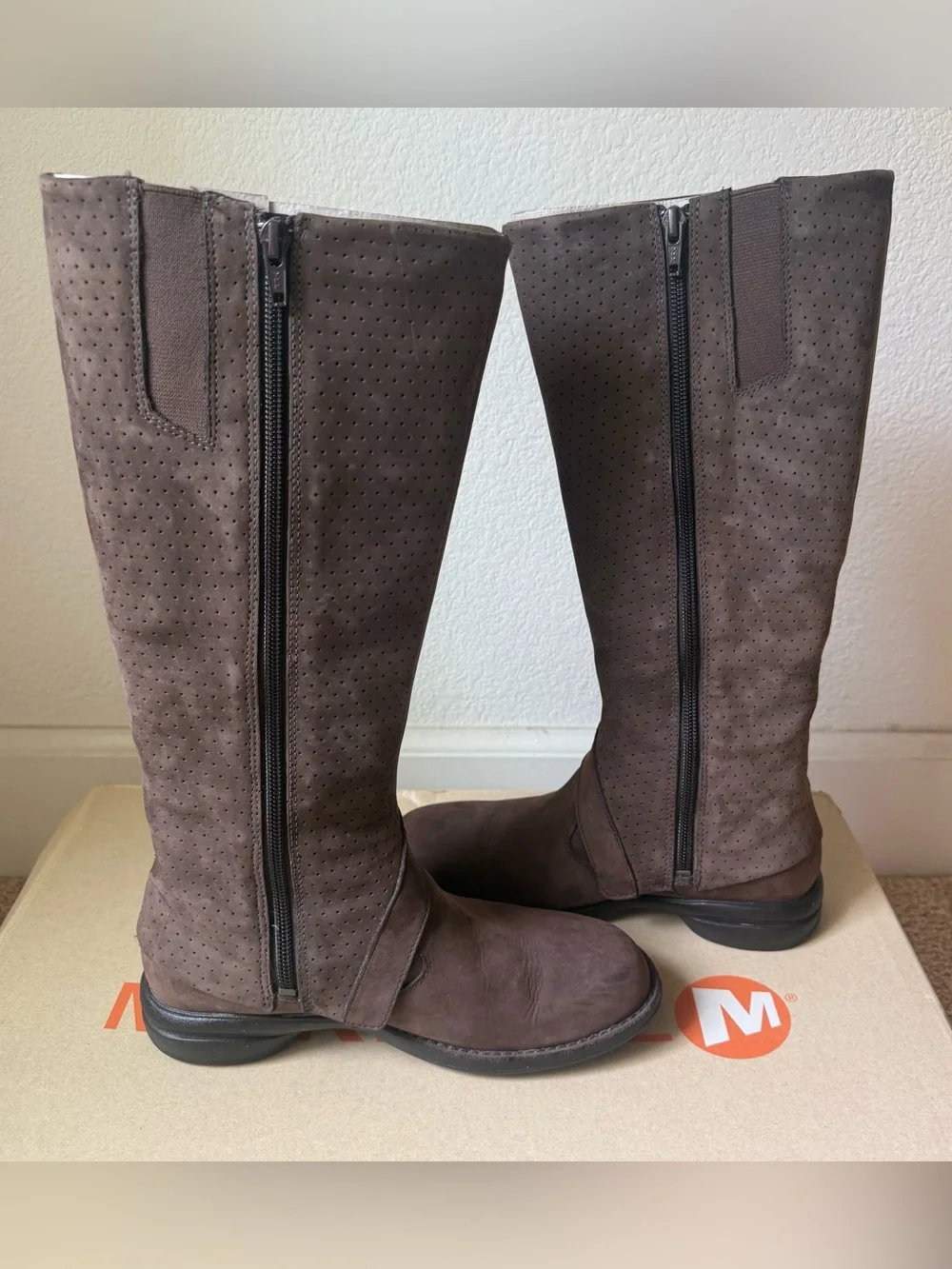 Merrell Captiva High Waterproof Boots in Espresso Sz 5.5